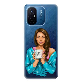 Odolné silikonové pouzdro iSaprio - Coffe Now - Brunette - Xiaomi Redmi 12C