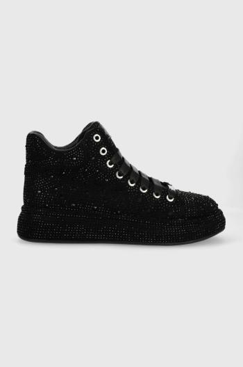 Sneakers boty GOE černá barva, LL2N4014