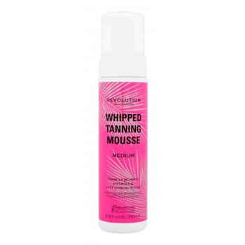 Makeup Revolution London Whipped Tanning Mousse 200 ml samoopalovací přípravek pro ženy Medium