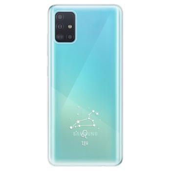 Odolné silikonové pouzdro iSaprio - čiré - Lev - Samsung Galaxy A51