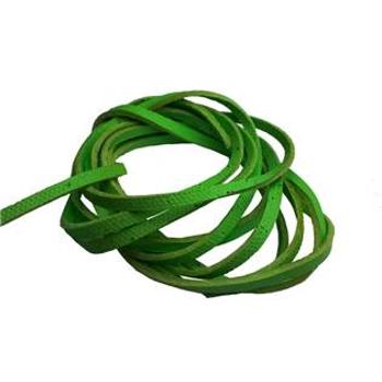 Šperky4U Řezaná kožená šňůrka hráškově zelená, tl. 2 mm, délka 100 cm - LR9000-21