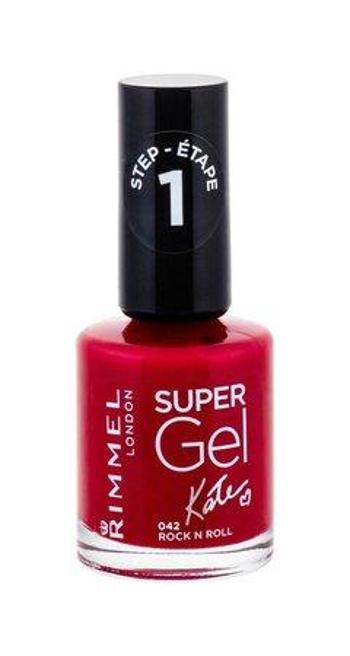 Lak na nehty Rimmel London - Super Gel By Kate , 12ml, 042, Rock, n, Roll