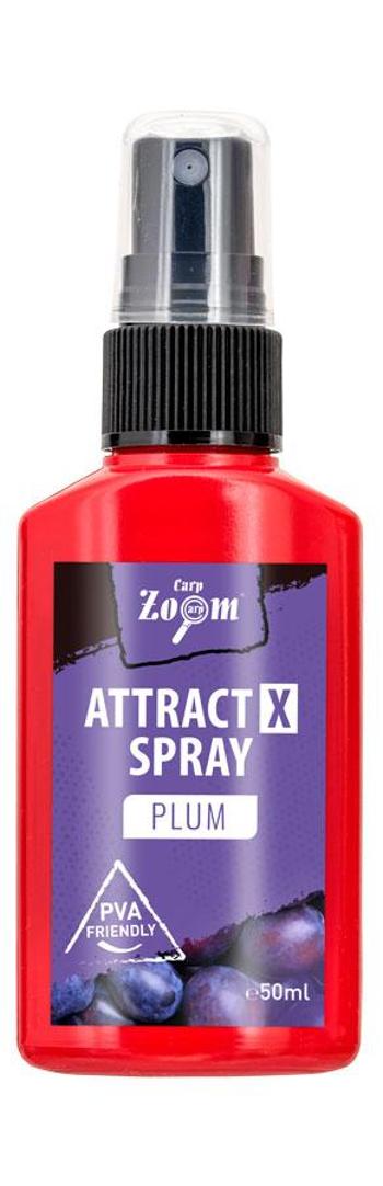 Carp zoom sprej atractx spray 50 ml - švestka