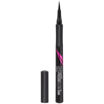 Maybelline Hyper Precise All Day 1 ml oční linka pro ženy Black Matte fix v tužce