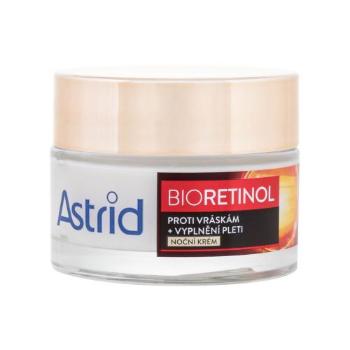 Astrid Bioretinol Night Cream 50 ml noční pleťový krém na všechny typy pleti; proti vráskám; na rozjasnění pleti; zpevnění a lifting pleti