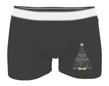 Pánské boxerky Contrast Vánoční stromek