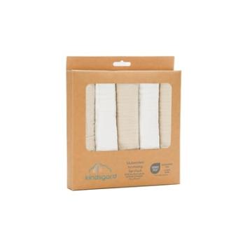 kindsgard Gázové pleny bovkaelig 5-pack beige