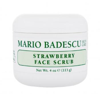 Mario Badescu Face Scrub Strawberry 113 g peeling pro ženy na všechny typy pleti; na rozjasnění pleti