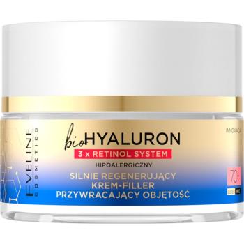 Eveline Cosmetics Bio Hyaluron 3x Retinol System intenzivní regenerační krém 70+ 50 ml