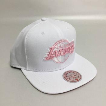Mitchell & Ness snapback Los Angeles Lakers Summer Suede Snapback white - UNI