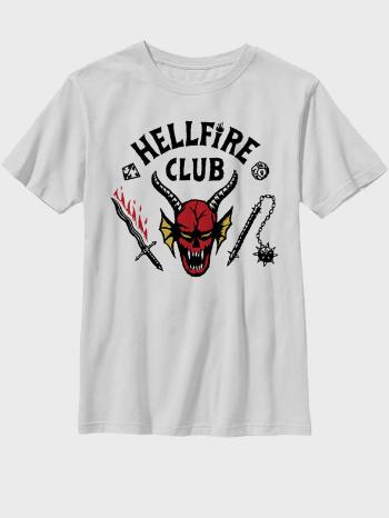 ZOOT.Fan Netflix Hellfire Club Triko dětské Bílá