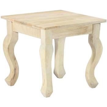 Odkládací stolek 43x43x40 cm masivní mangovníkové dřevo (282860)