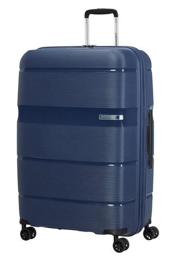 American Tourister Skořepinový cestovní kufr Linex 102 l - modrá