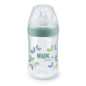 NUK Kojenecká láhev NUK pro Nature 260 ml, zelená