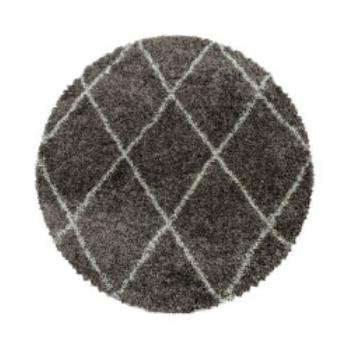 Ayyildiz koberce Kusový koberec Alvor Shaggy 3401 taupe kruh - 80x80 (průměr) kruh cm Hnědá
