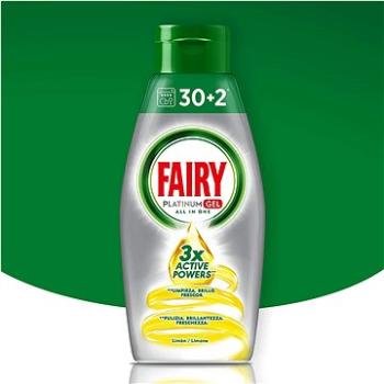 FAIRY Platinum Gel Lemon 650 ml  (8001841310466)