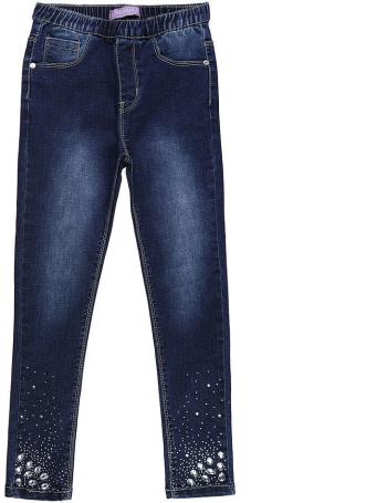 Dívčí stylové jeansové kalhoty vel. 164
