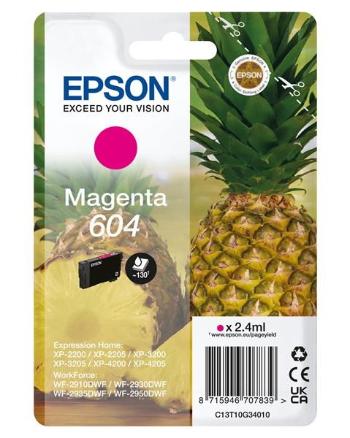 EPSON ink bar Singlepack "Ananas" Magenta 604 Ink, BAR 130 stran