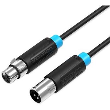 Vention XLR Audio Extension Cable 3m Black (BBFBI)