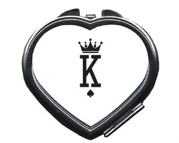 Zrcátko srdce K as King