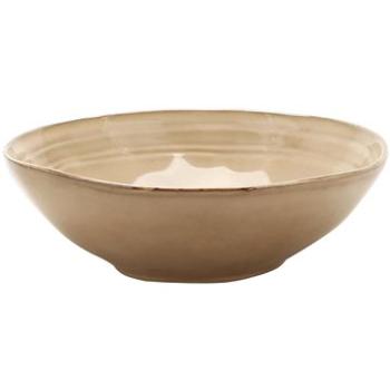 Clay Polévkový keramický talíř Corn, 21×6,5cm, béžová (8879-00-00)