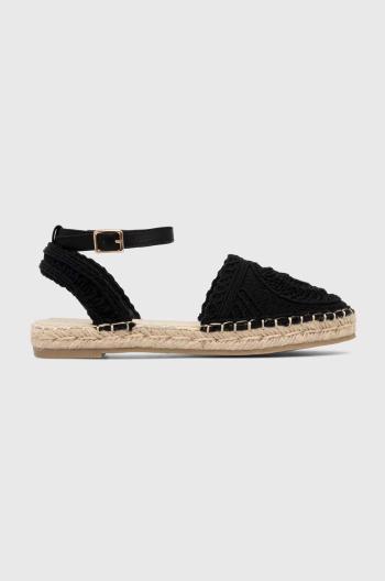 Espadrilky Answear Lab černá barva