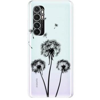 iSaprio Three Dandelions - black pro Xiaomi Mi Note 10 Lite (danbl-TPU3_N10L)