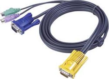 KVM kabel ATEN 2L-5202P, 1.80 m, černá