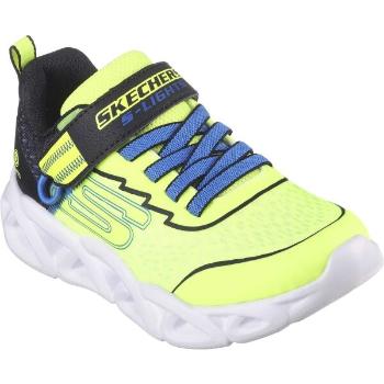 Skechers TWISTY BRIGHTS 2.0 Dětská volnočasová obuv, reflexní neon, velikost