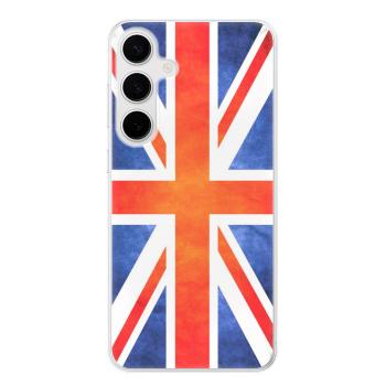 Odolné silikonové pouzdro iSaprio - UK Flag - Samsung Galaxy S24+