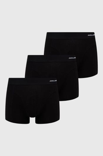 Boxerky Jack & Jones ( 3-pak) pánské, černá barva