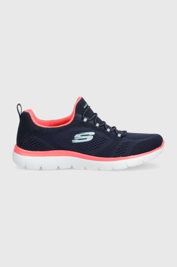 Sneakers boty Skechers tmavomodrá barva