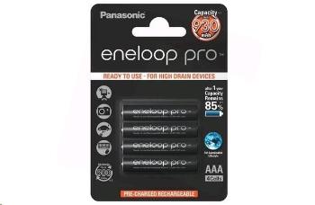 PANASONIC eneloop Pro Nabíjecí Baterie AAA 930mAh 1, 2V HR-4UWXB-4BP (Blistr 4ks)