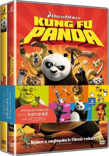 Kung Fu Panda kolekce 1+2 (2 DVD)