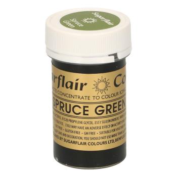 Sugarflair Colors Gelová barva Spruce Green - zelená 25 g