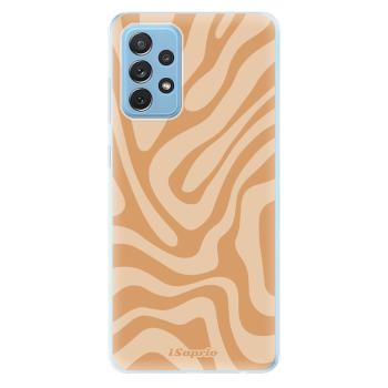 Odolné silikonové pouzdro iSaprio - Zebra Orange - Samsung Galaxy A72