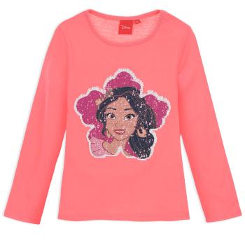 Dívčí tričko s překlápěcími flitry ELENA OF AVALOR růžové Velikost: 98