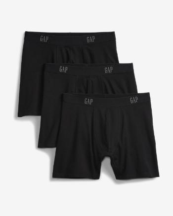 GAP Boxerky 3 ks Černá