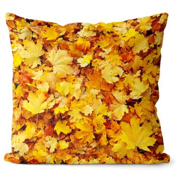 IMPAR Polštář Podzimní listí 40x40 cm (Velikost: 55 x 55 cm)