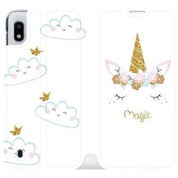 Flipové pouzdro na mobil Samsung Galaxy A10 - MH01P Jednorožec magic (5903226879786)