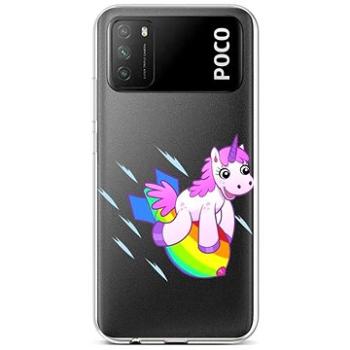 TopQ Xiaomi Poco M3 silikon Flying Unicorn 60644 (Sun-60644)