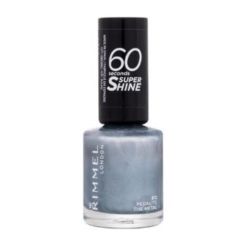 Rimmel London 60 Seconds Super Shine 8 ml lak na nehty pro ženy 812 Pedal To The Metal