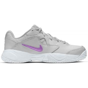 Nike COURT LITE 2 W Dámská tenisová obuv, šedá, velikost 38