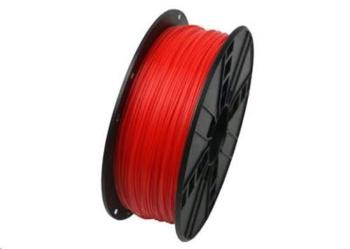 Tisková struna (filament) GEMBIRD, PLA, 1,75mm, 1kg, fluorescentní, červená 3DP-PLA1.75-01-FR, TIF0521Z0