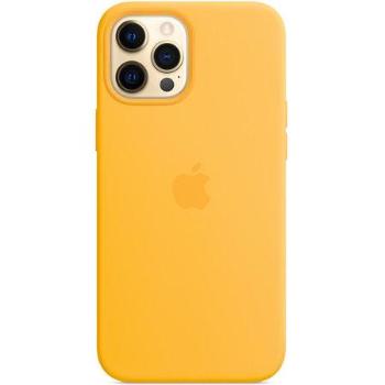 Pouzdro Apple iPhone 12 Pro Max Silicone Case MagSafe Sunflower - MKTW3ZM/A