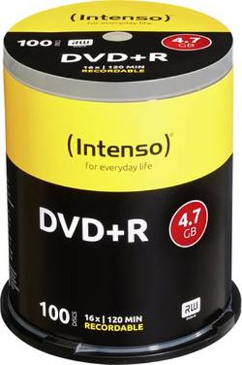 DVD+R 4.7 GB Intenso 4111156, 100 ks, vřeteno