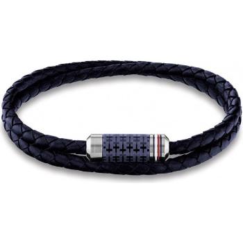 Tommy Hilfiger Pánský dvojitý náramek z kůže 2790326