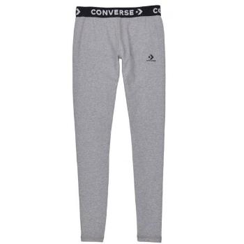 Converse WOMENS WORDMARK LEGGING Dámské legíny, šedá, velikost XS