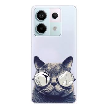 Odolné silikonové pouzdro iSaprio - Crazy Cat 01 - Xiaomi Redmi Note 13 Pro 5G / Poco X6 5G