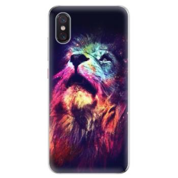 Odolné silikonové pouzdro iSaprio - Lion in Colors - Xiaomi Mi 8 Pro